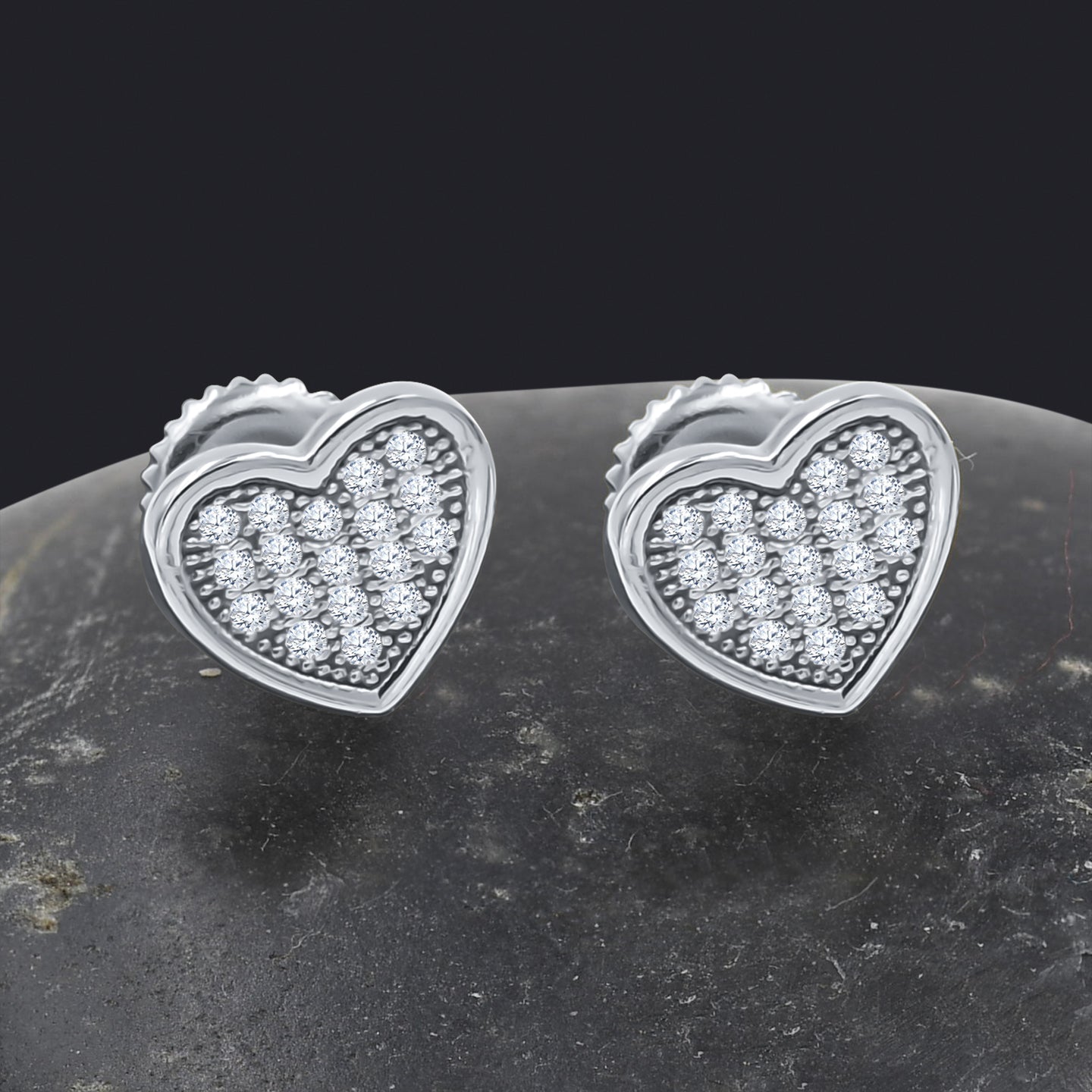 INDAH SILVER MOISSANITE EARRINGS I 993621