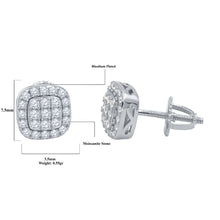 BRYHT SILVER MOISSANITE EARRINGS I 993651