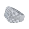 KLASSISK MOISSANITE SILVER RING I 994241