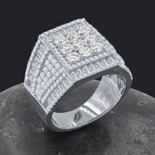 PURO MOISSANITE SILVER RING I 993561
