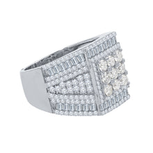 PURO MOISSANITE SILVER RING I 993561