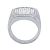 SAYGIN MOISSANITE SILVER RING I 992301