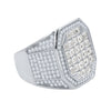 SAYGIN MOISSANITE SILVER RING I 992301