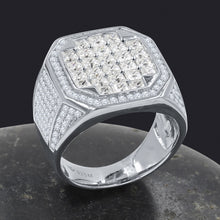 SAYGIN MOISSANITE SILVER RING I 992301