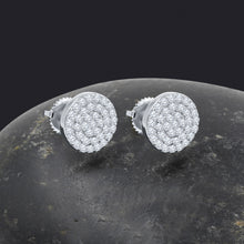 CIRCULUS SILVER MOISSANITE EARRINGS  |  991851