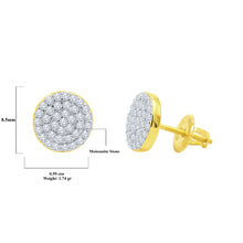 CIRCULUS SILVER MOISSANITE EARRINGS  |  991851