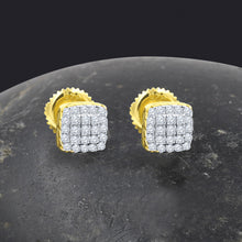 FLORET SILVER MOISSANITE EARRINGS |992101