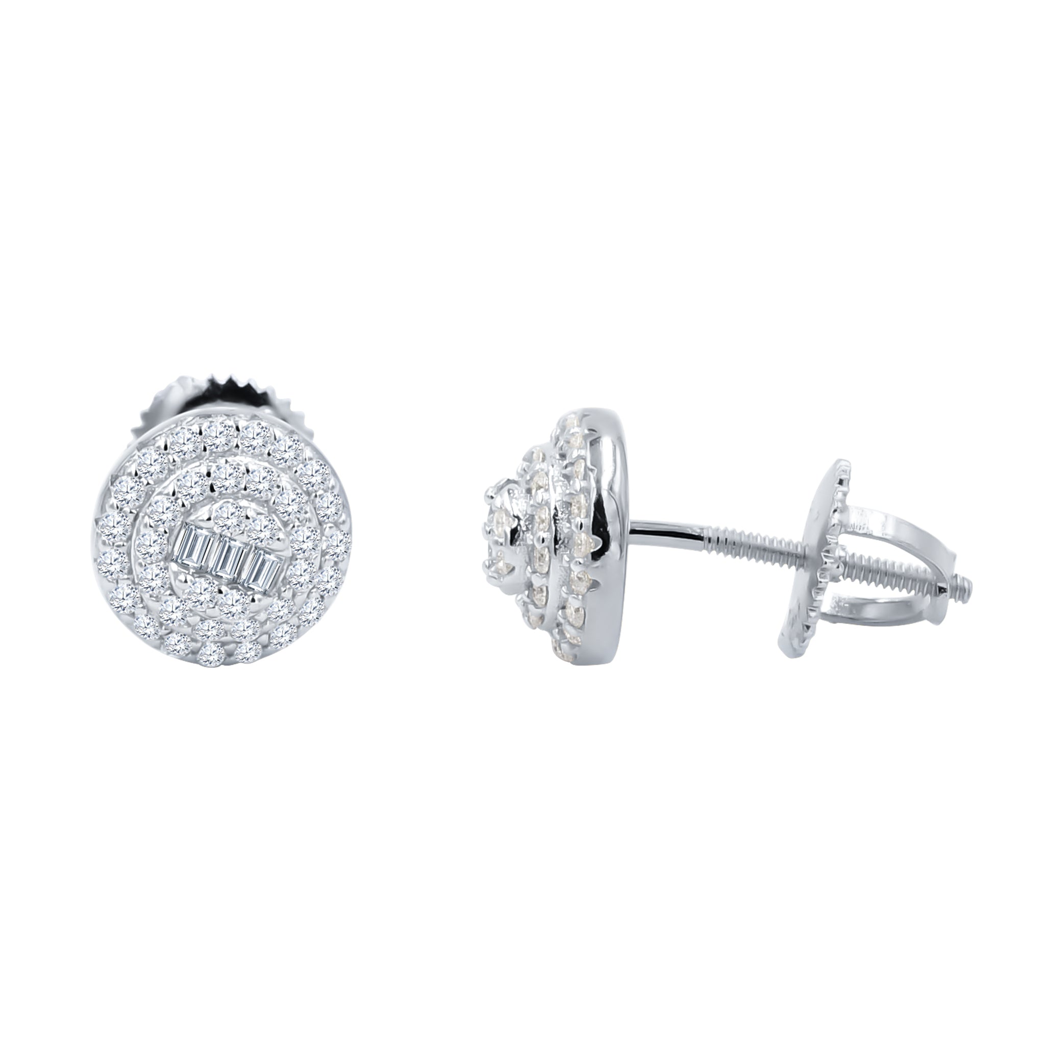 FUNDUNTUR SILVER MOISSANITE EARRINGS | 991641