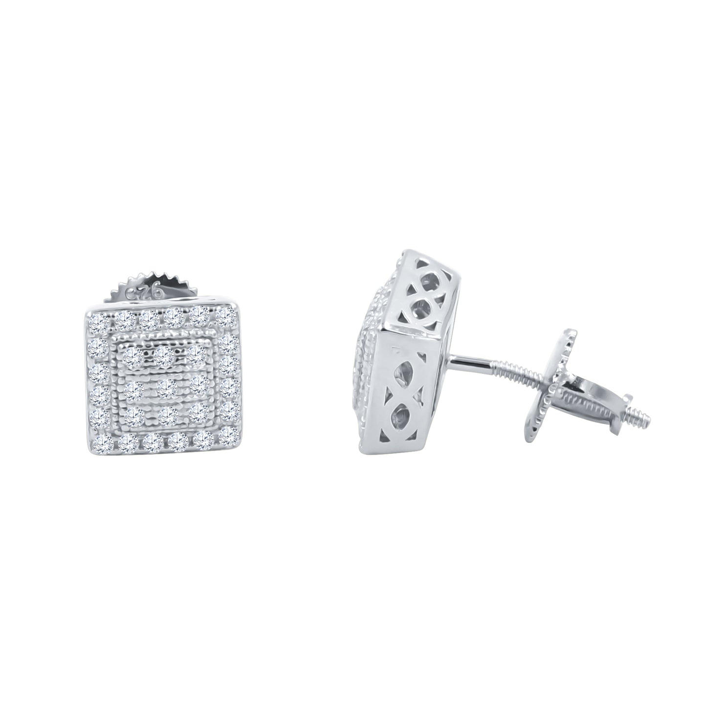 LITORE SILVER MOISSANITE EARRINGS I 991681