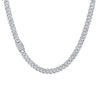 OPULENT 8 MM 925 MOISSANITE CUBAN CHAIN  | 992451