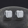 BEAMY SILVER MOISSANITE EARRINGS |  991751