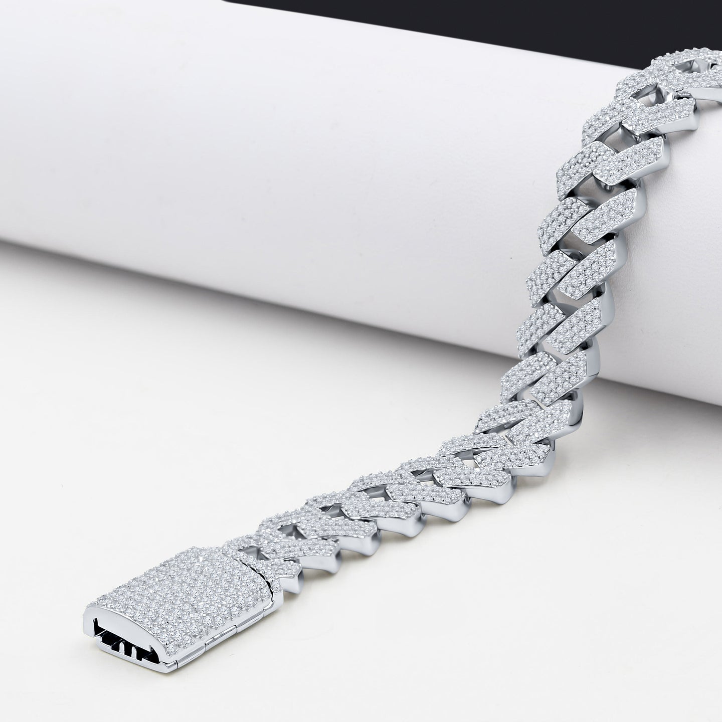 IVICH 14MM 925 MOISSANITE CUBAN CHAIN | 994531