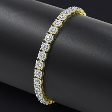 ROCK WRIST 5MM BRASS BRACELET CZ  |  963501