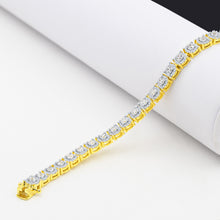 ROCK WRIST 5MM BRASS BRACELET CZ  |  963501