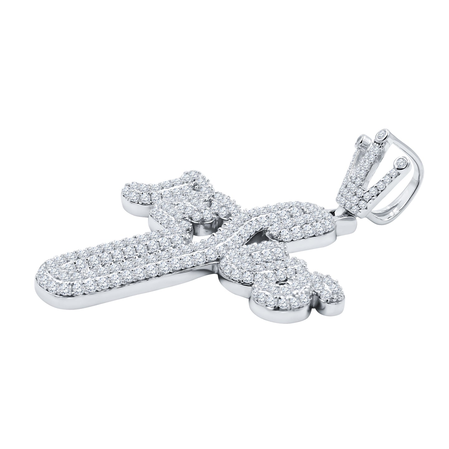 RADIANT LORD 925 STERLING SILVER PENDANT MOISSANITE |994561