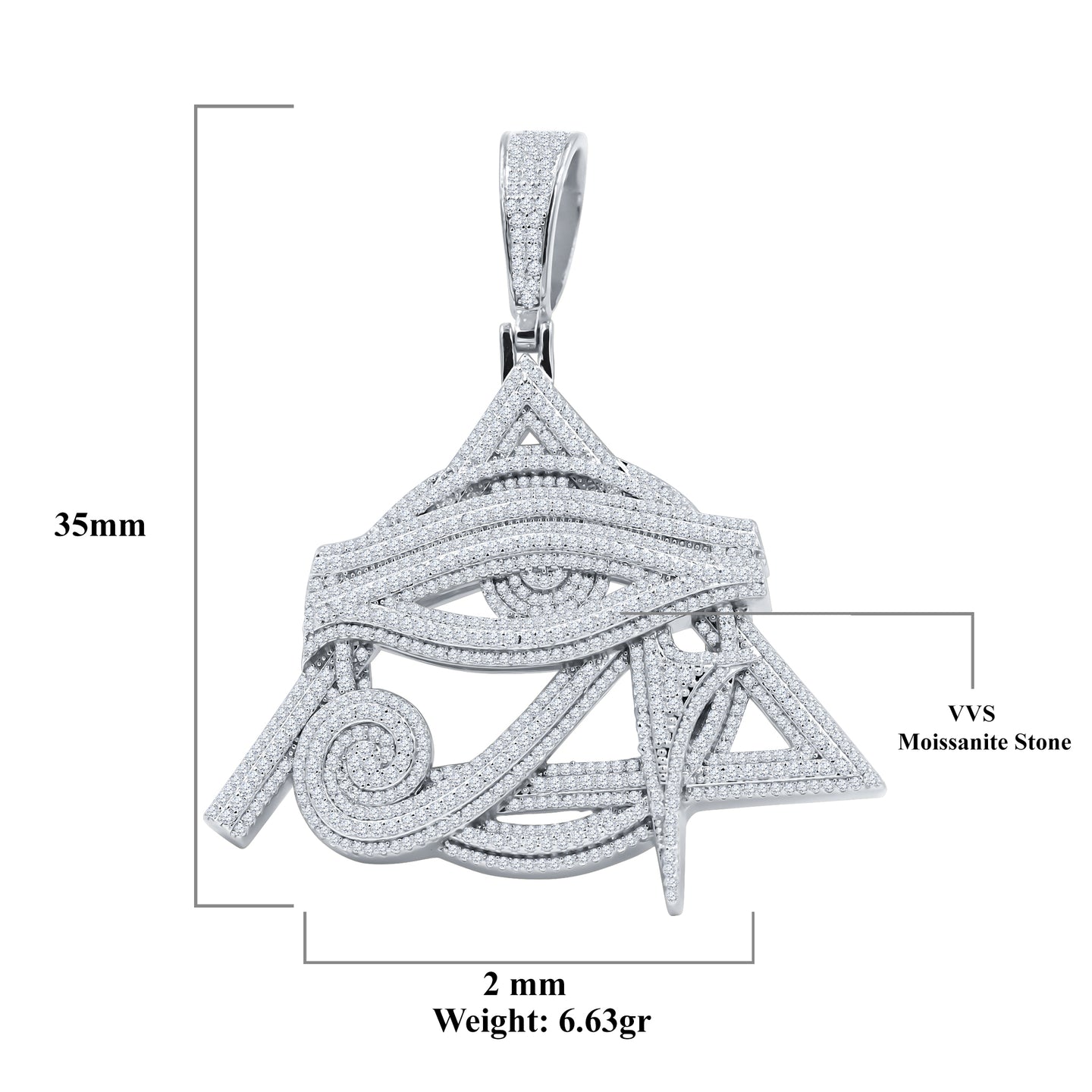 GEM-GLOW STERLING SILVER PENDANT CZ  | 9221501