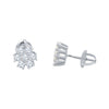 VESPERA SILVER MOISSANITE EARRINGS  | 994601