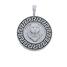 SUBLIMINAL 7.05 CTW 925 MOISSANITE RHODIUM ICED OUT PENDANT I 996561