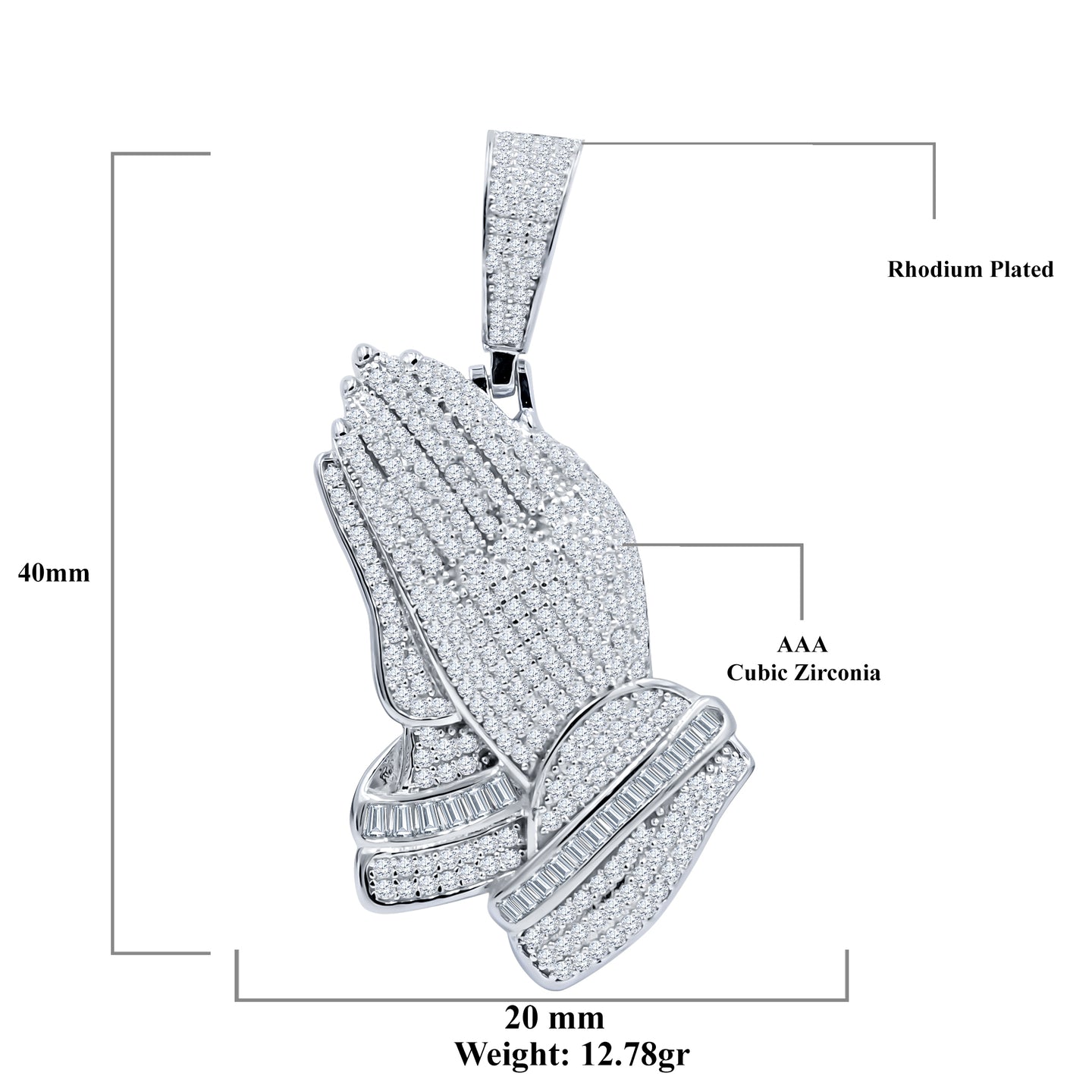 GRACEHANDS STERING SILVER PENDANT | 9222031