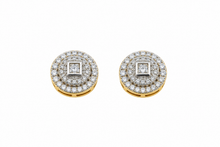 9911872 | 925 Moissanite Gold Earring
