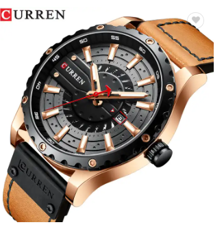 GRATO CURREN LEATHER WATCH I 5413329