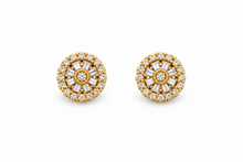 999552 | 925 Moissanite Gold Earring