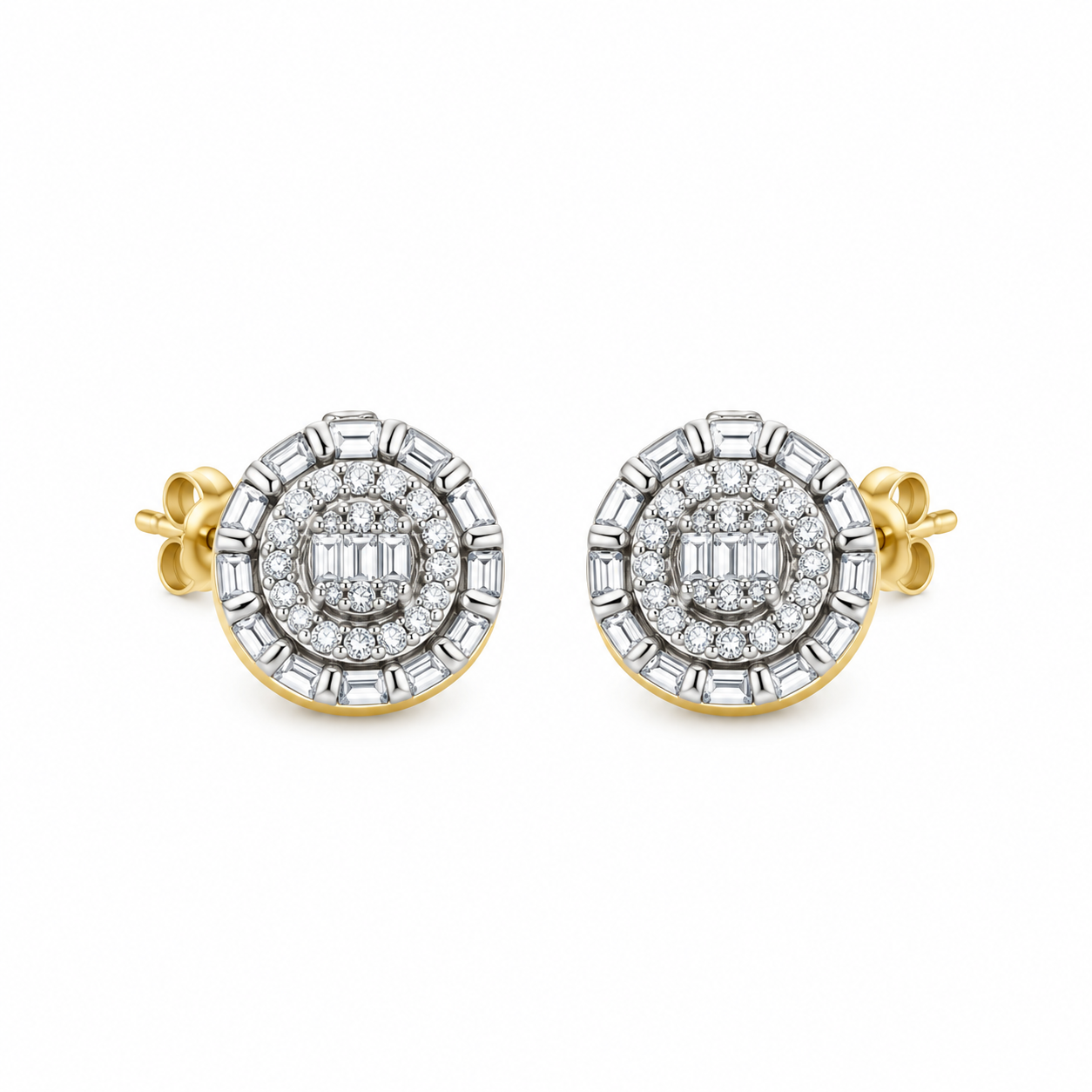9911912 | 925 Moissanite Gold Earring