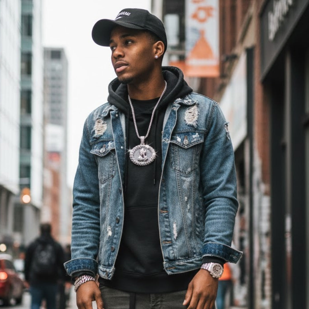 980441 | 0.607ctw VS/D 925 LGD Diamond Rhodium Pendant