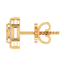 PALATIAL 10K GOLD MOISSANITE EARRINGS I 980012