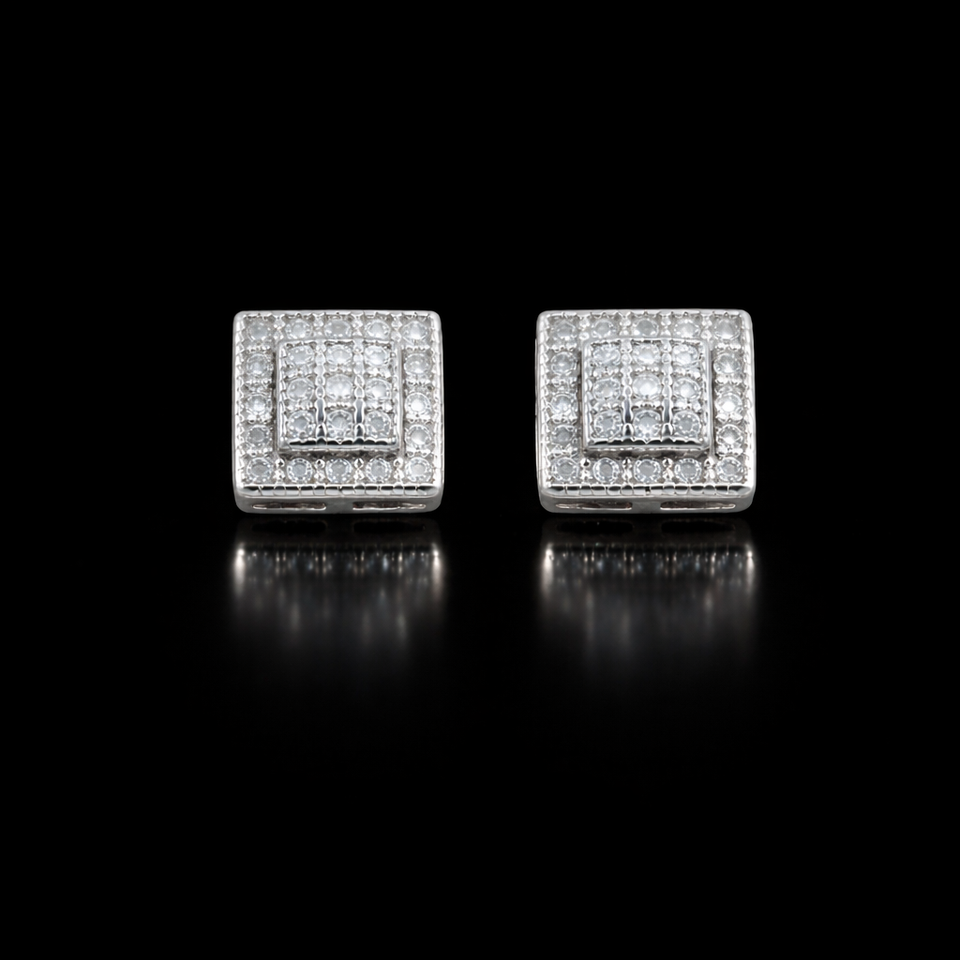 999091 | 925 Moissanite Earring