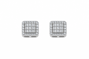 9911881 | 925 Moissanite Rhodium Earring