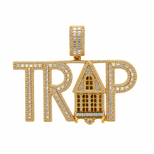 917012 | Brass Gold Pendant