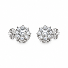 9911841 | 925 Moissanite Rhodium Earring