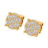 LARK 10K GOLD MOISSANITE EARRINGS I 980092