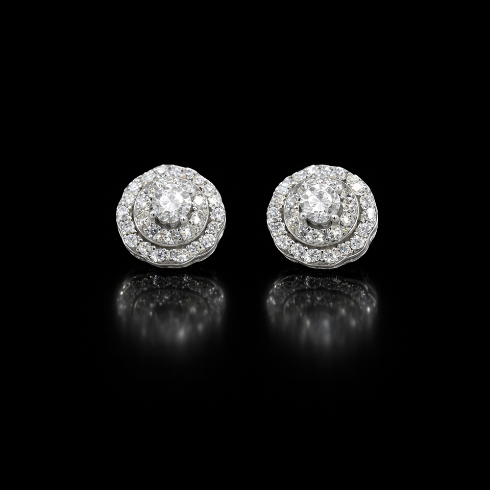 999191 | 925 Moissanite Earring