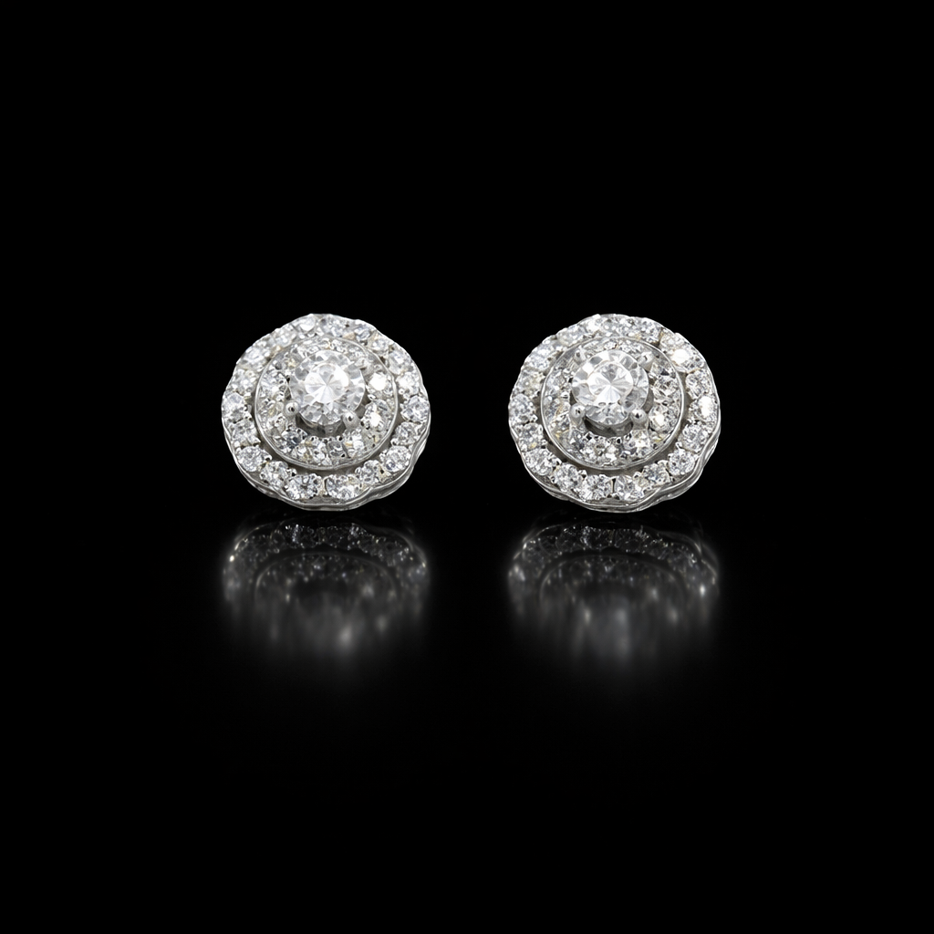 999191 | 925 Moissanite Earring