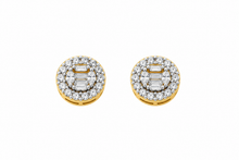 9911892 | 925 Moissanite Gold Earring