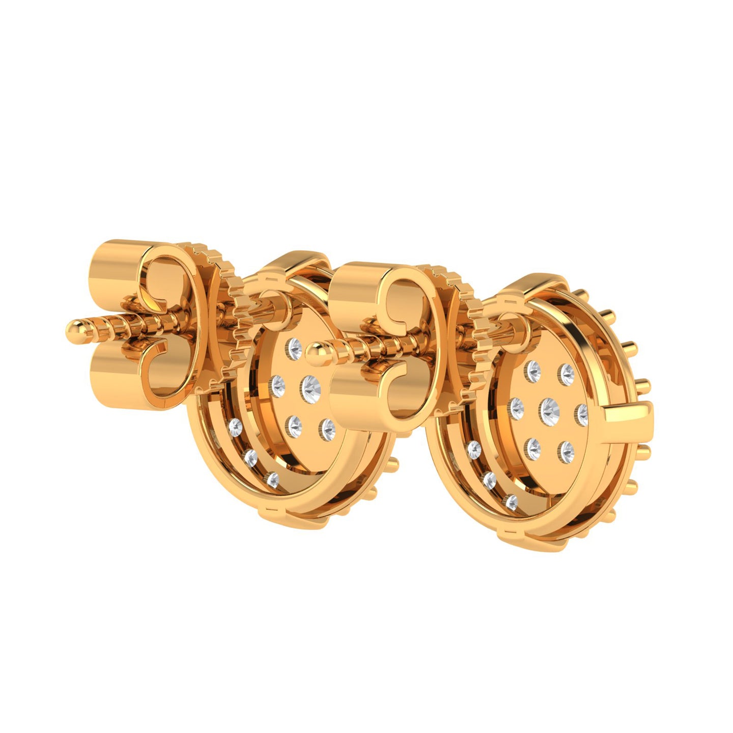 MOONLIT KISS MOISSANITE EARRINGS  | 980322