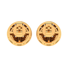 CAPER 10K GOLD MOISSANITE EARRINGS I 980122