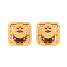 CLANNISH 10K GOLD MOISSANITE EARRINGS I 980032