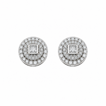 9911871 | 925 Moissanite Rhodium Earring