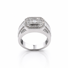 9911451 | 925 Moissanite Rhodium Ring