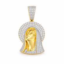 9912281 | 925 Silver Moissanite White Gold Pendant