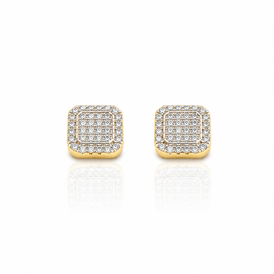 929762 | Silver Gold Earrings