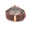 SOLIVRA CURREN BROWN LEATHER ICED OUT WATCH I 5415929