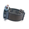 QUIXAN CURREN BLUE LEATHER ICED OUT WATCH I 5416113