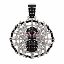 916861 | Brass Rhodium Pendant