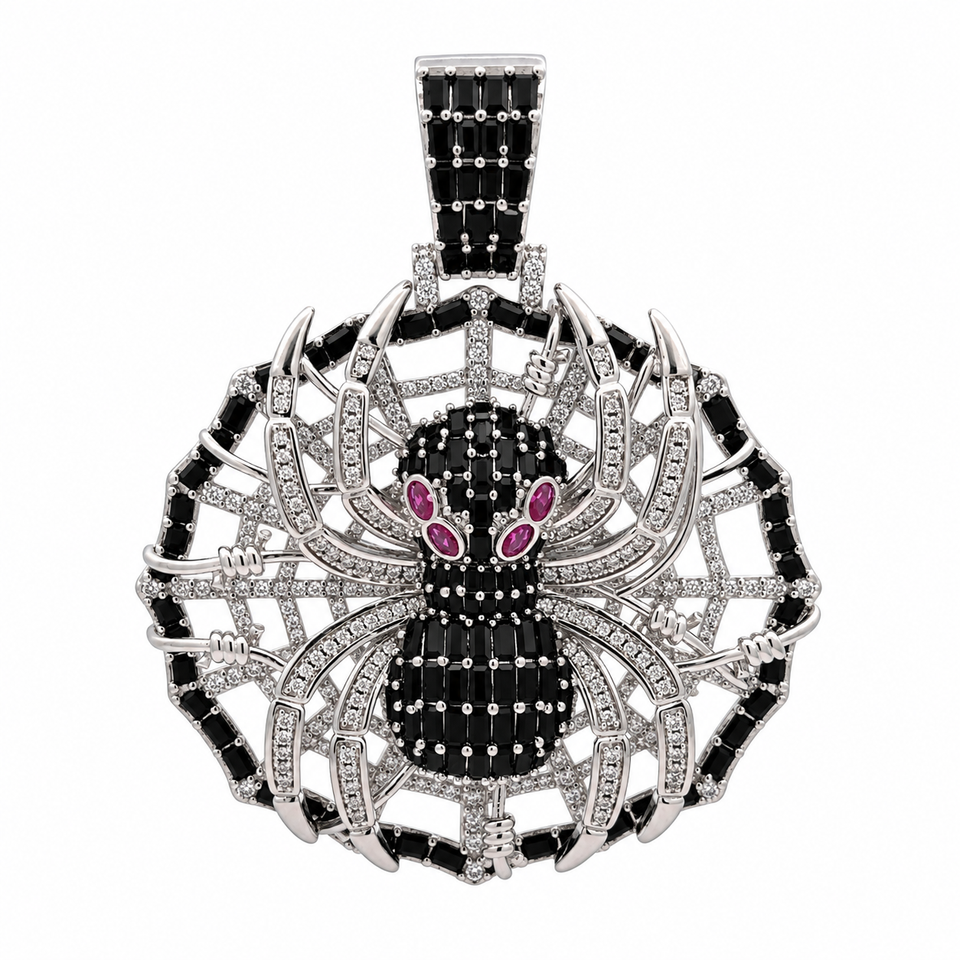 916861 | Brass Rhodium Pendant