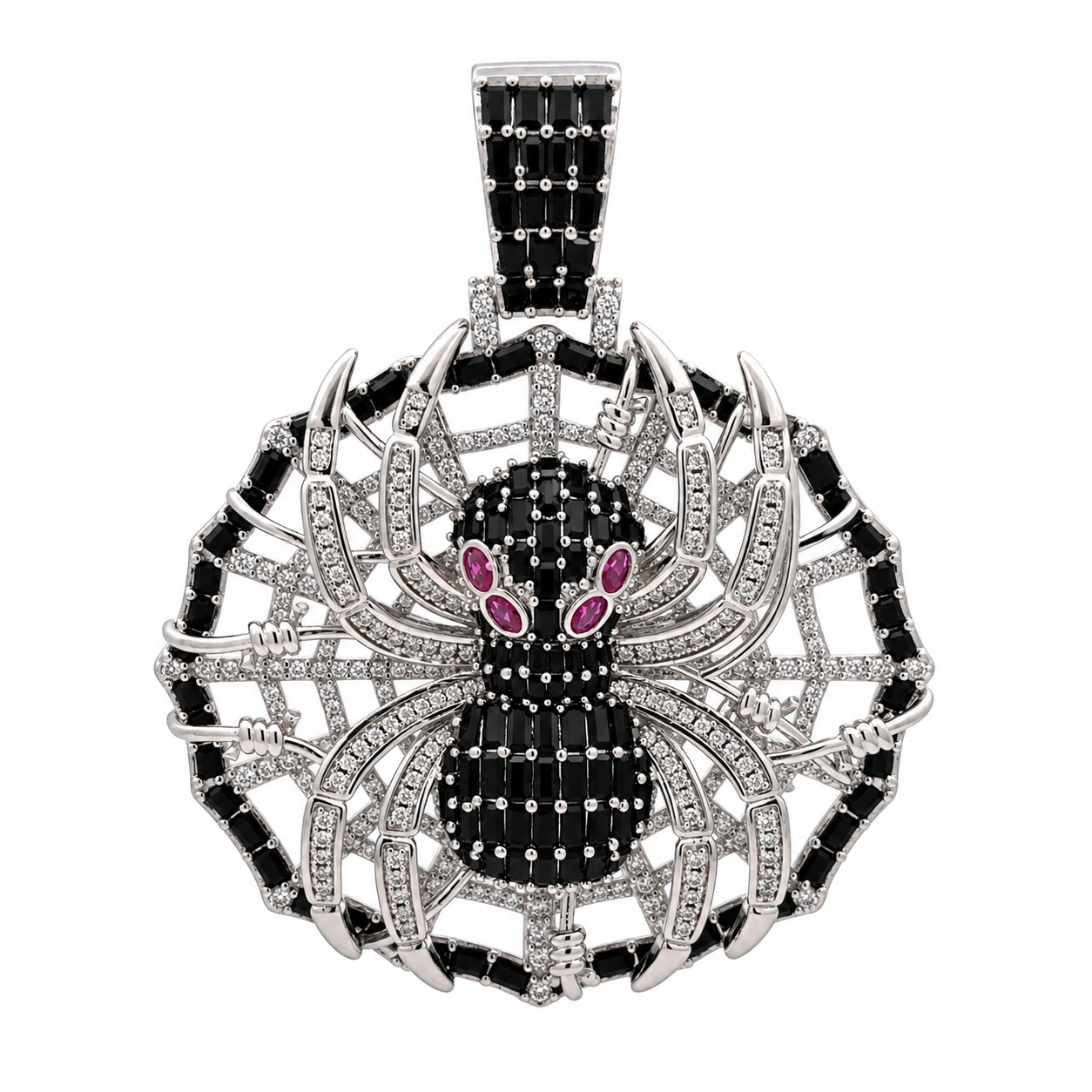 916861 | Brass Rhodium Pendant