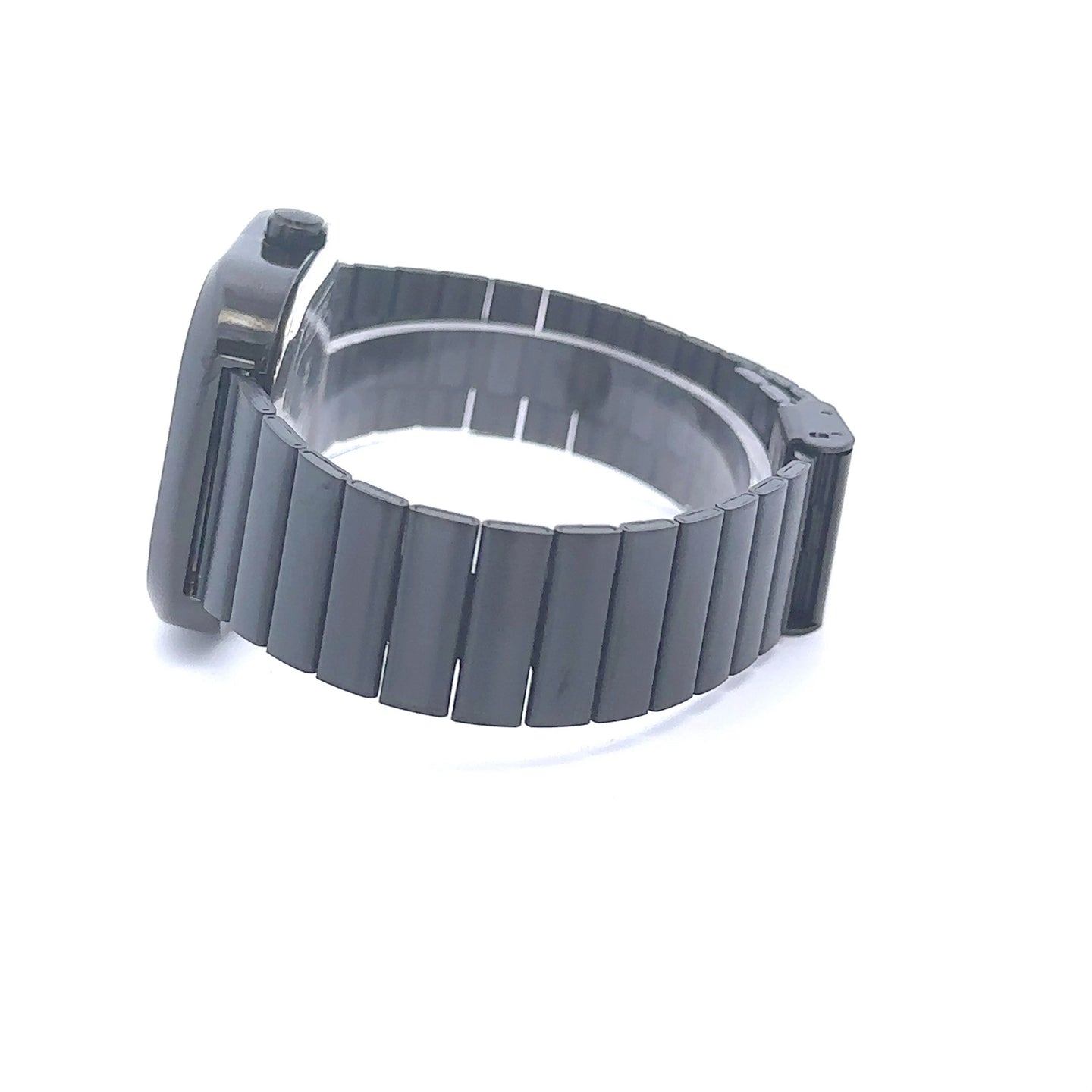 EVOCATIVE METAL BACK BLACK CURREN ICED OUT WATCH I 551633